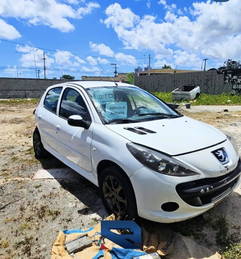 Sucata Peugeot 207 na Recife Automotiva