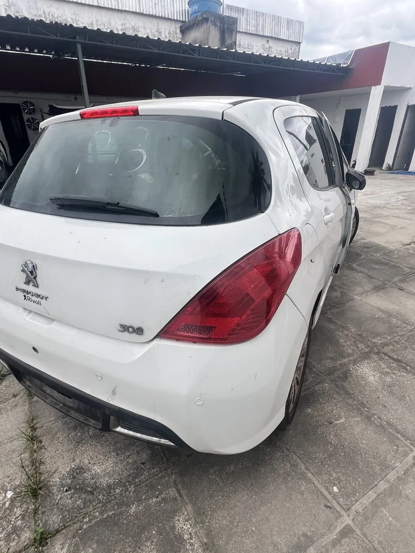 Sucata Peugeot 308 na Recife Automotiva