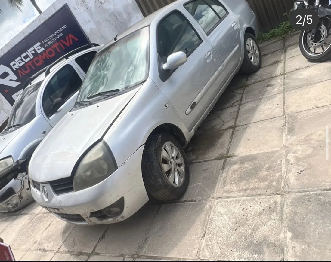 Sucata Renault CLIO SEDAN na Recife Automotiva